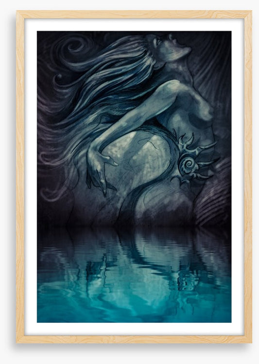 Mythical mermaid