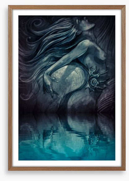 Mythical mermaid