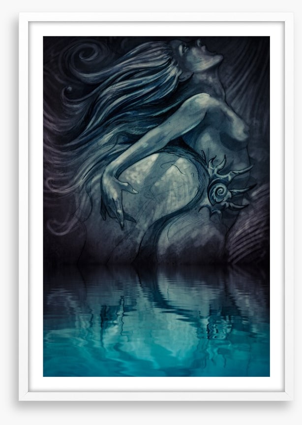 Mythical mermaid