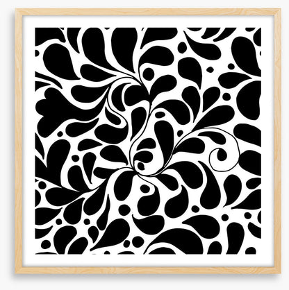 Swirl in black