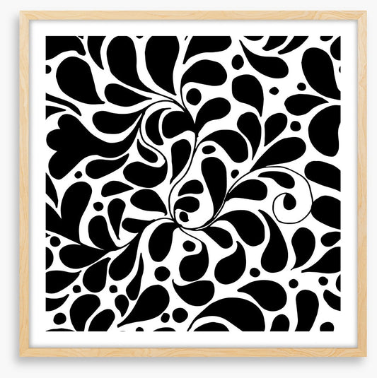 Swirl in black