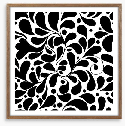 Swirl in black