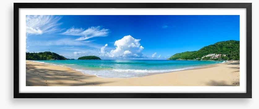 Nai Harn Beach panoramic