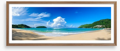 Nai Harn Beach panoramic