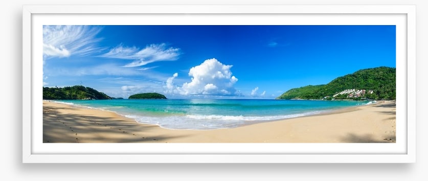 Nai Harn Beach panoramic