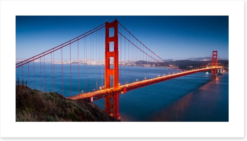 Golden Gate dusk