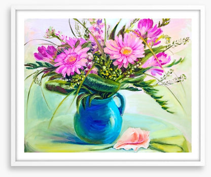 Pink gerberas in vase