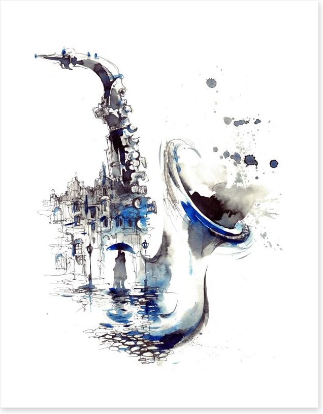 Sax in the city