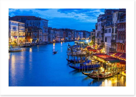 Grand Canal twilight, Italy