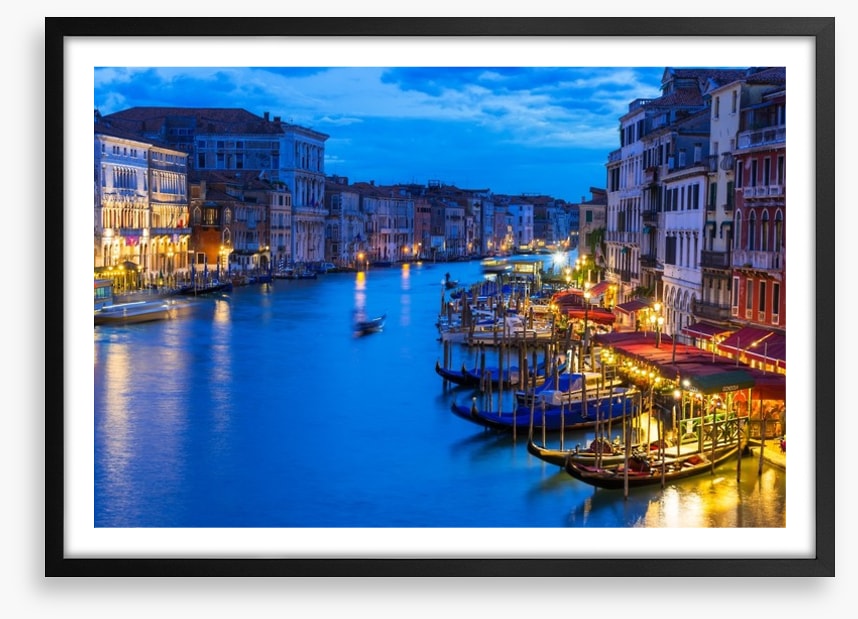 Grand Canal twilight, Italy