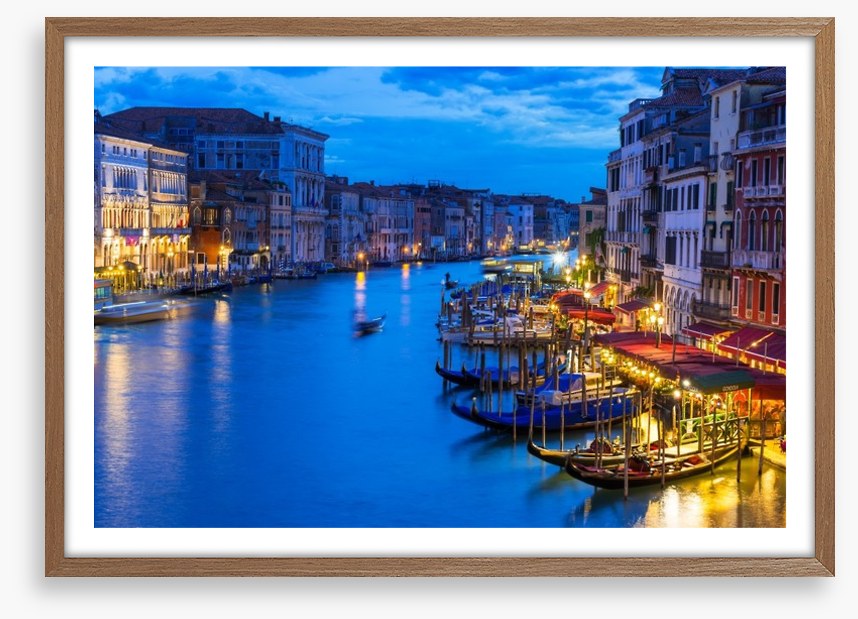 Grand Canal twilight, Italy