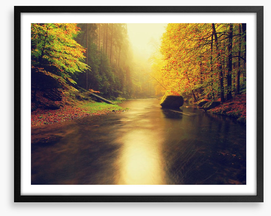 Flowing fall