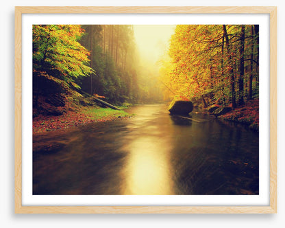 Flowing fall