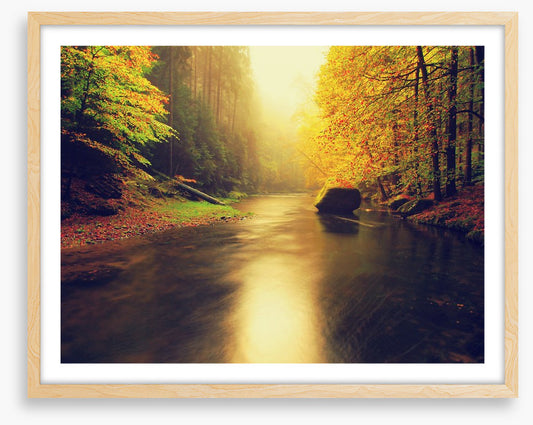 Flowing fall