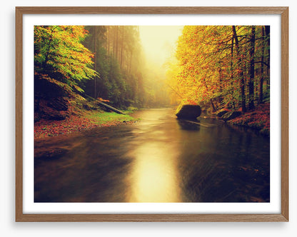 Flowing fall