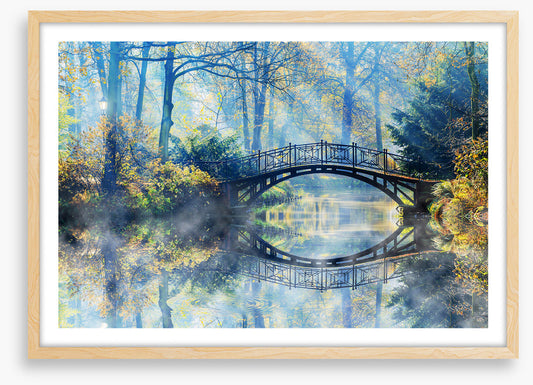 Sunbeam bridge reflections