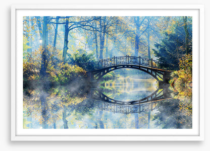 Sunbeam bridge reflections