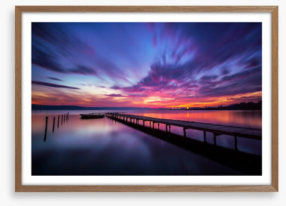 Violet sunset