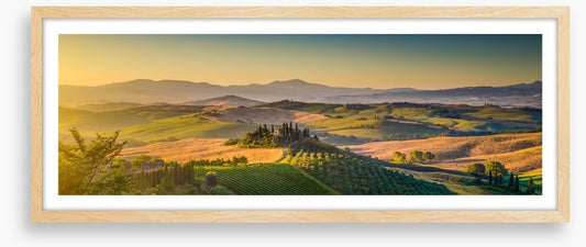 Tuscan hills panorama