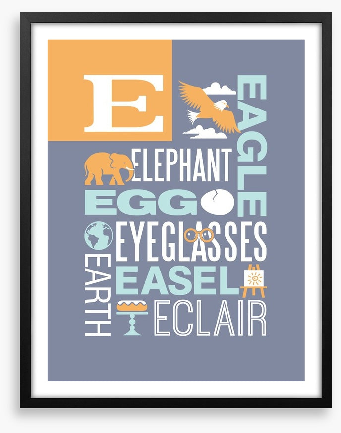E is for eagle