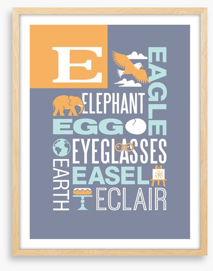 E is for eagle