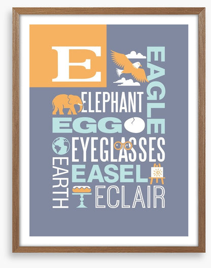 E is for eagle