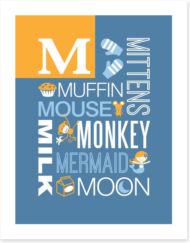 M is for monkey