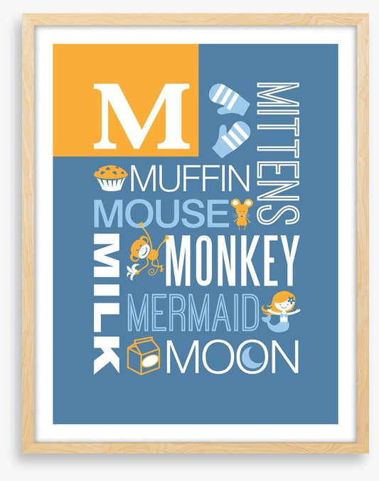 M is for monkey