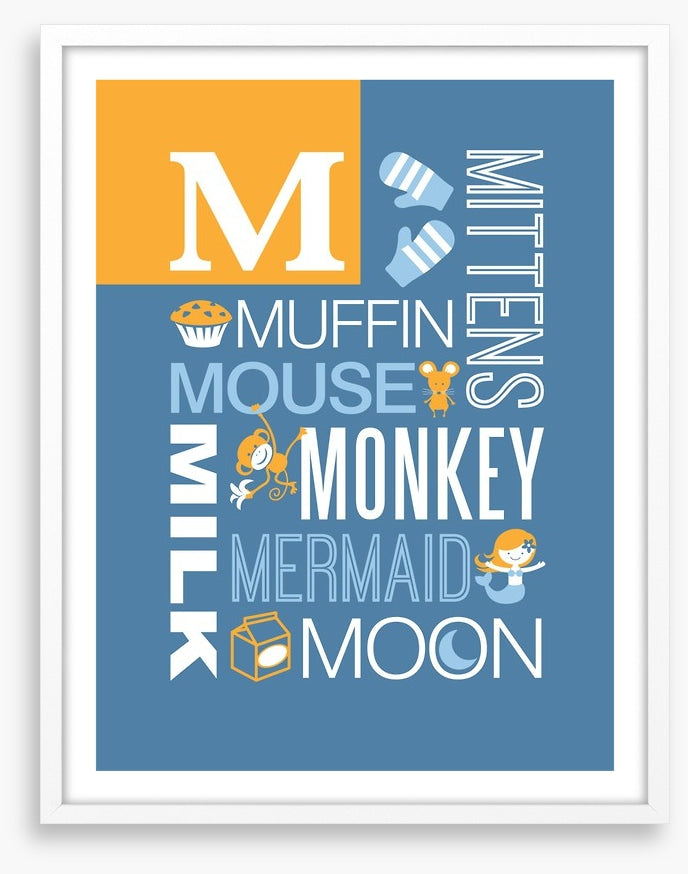 M is for monkey