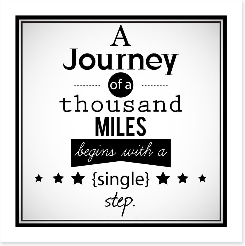A single step