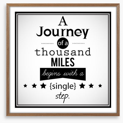 A single step