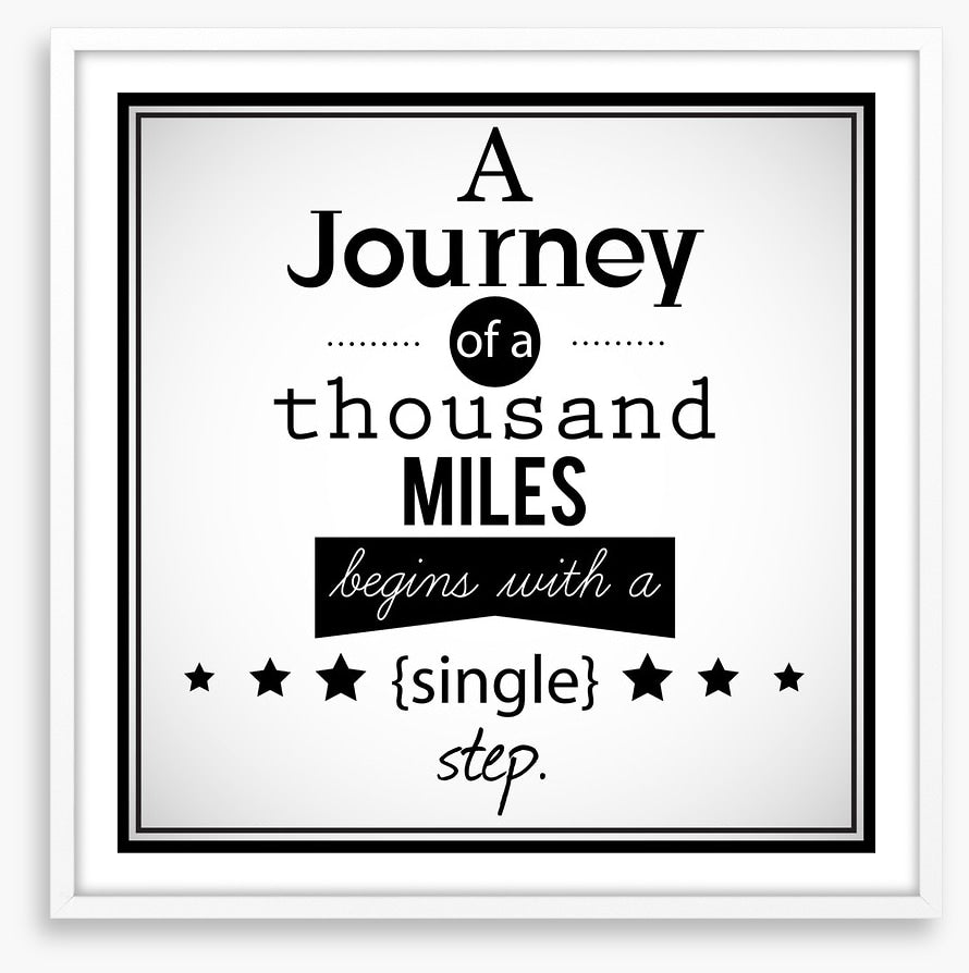 A single step