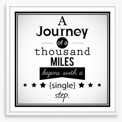 A single step