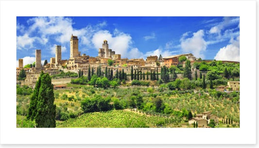 San Gimignano panorama, Italy