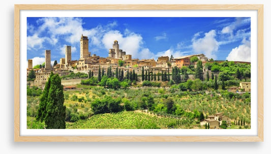 San Gimignano panorama, Italy