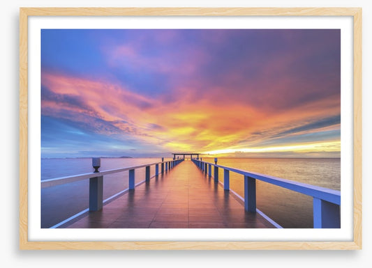 Sunrise over the jetty