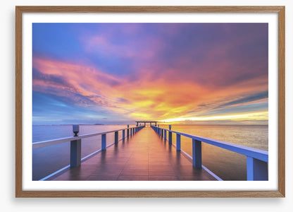 Sunrise over the jetty