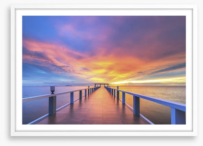 Sunrise over the jetty