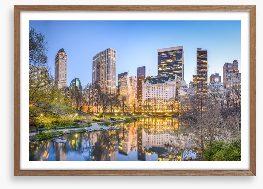 Central Park reflections