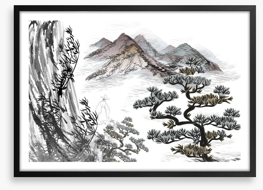 Above the misty mountains