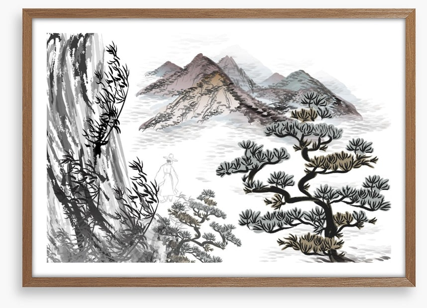 Above the misty mountains