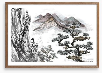 Above the misty mountains