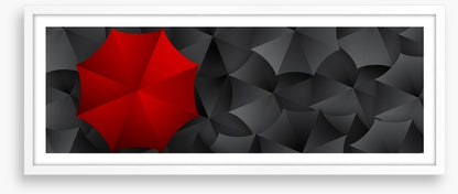 Umbrella in red