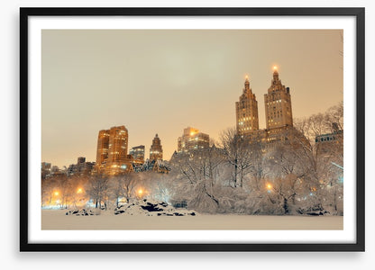 Central Park winter, New York