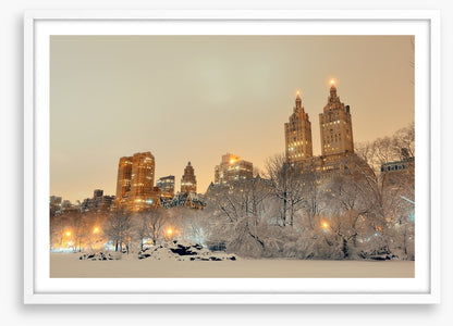 Central Park winter, New York