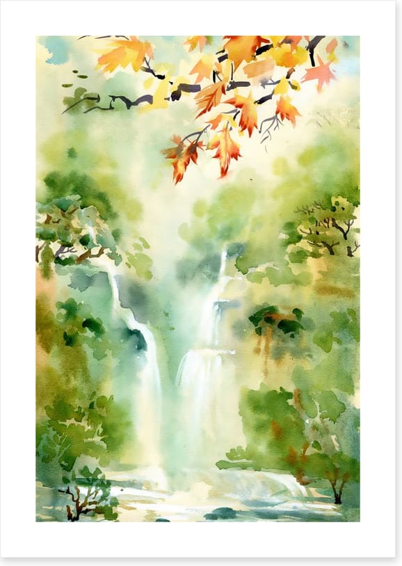 Hidden falls found