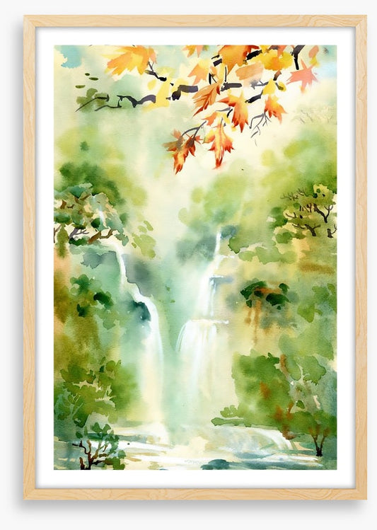Hidden falls found