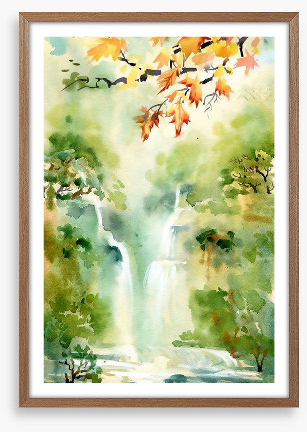 Hidden falls found