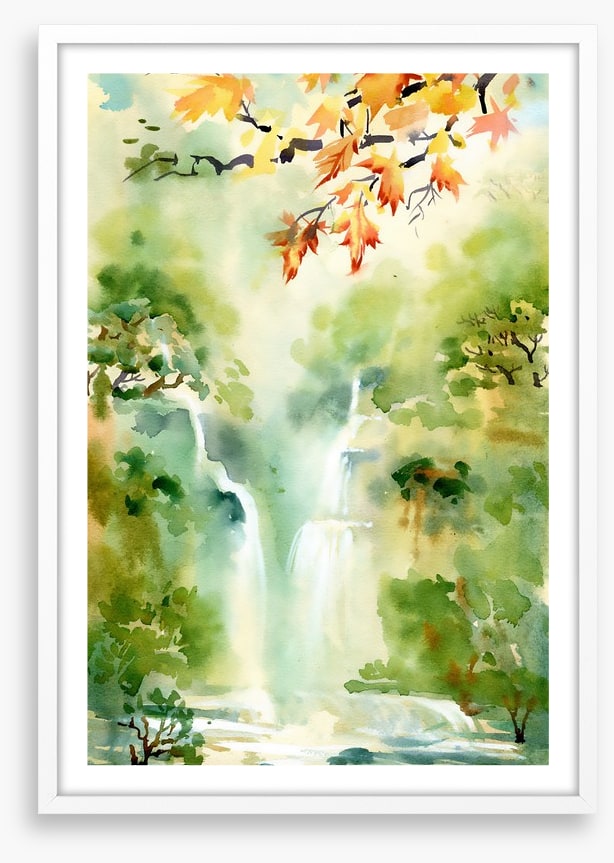 Hidden falls found