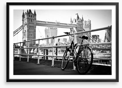 Bicycle by the Thames